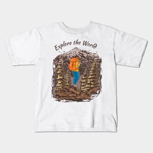 Explore the World Kids T-Shirt